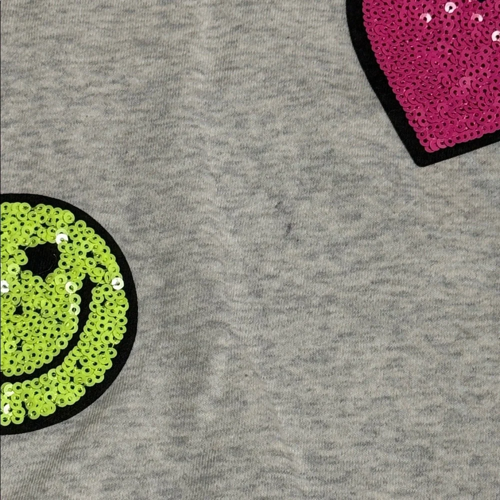 The Children's Place Gray Emoji Matching Set